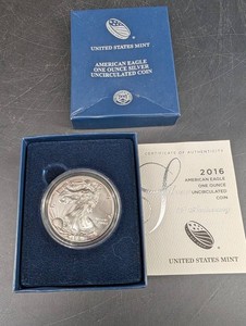 2016 American Eagle One Ounce Silver Uncirculated Coin