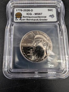 1776-2026-D 50C Semiquincentennial ICG MS67