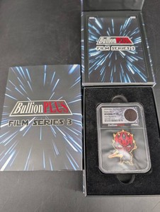 2025 BullionPLUS Film Series 3 Darth Maul NGC PF 70 1oz Silver