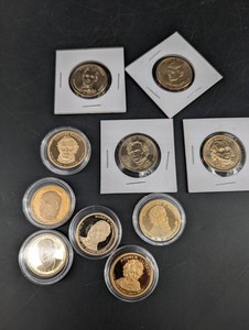 10-Piece U.S. Presidential Commemorative Coin Collection