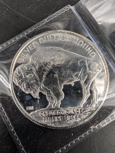 2026 Silver Buffalo 1 Oz .999 Fine Silver Bullion Round