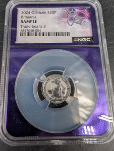 2024 Great Britain S20P Britannia Sample Coin 110oz Silver