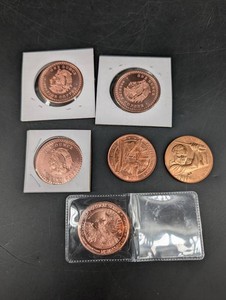 Copper Medallion Collection (Lot of 6)