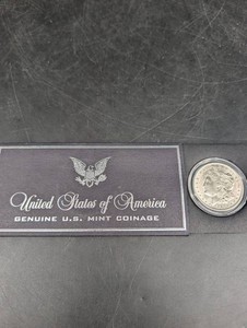 1921 United States One Dollar Coin With Holder