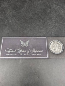 1898 Morgan Dollar in Display Holder