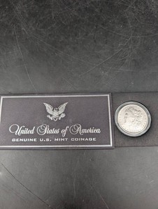 1887-O United States Morgan Dollar With Holder And Box