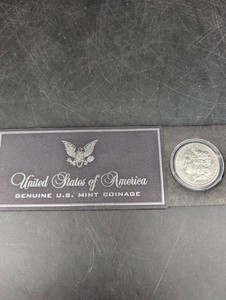 1878-S Morgan Silver Dollar With Holder