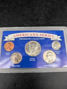 Americana Series Presidents Collection 5-Coin Display