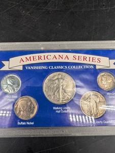 Americana Series Vanishing Classics Collection 5-Piece Coin Display
