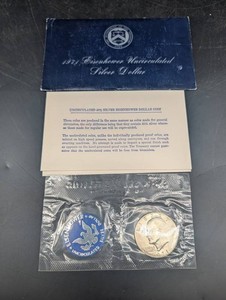 Vintage 1971 Eisenhower Uncirculated 40% Silver Dollar