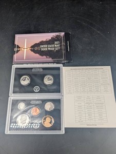 2021 United States Mint Silver Proof Set 7 Coins