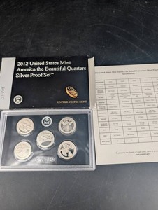 2012 United States Mint America the Beautiful Silver Proof Set