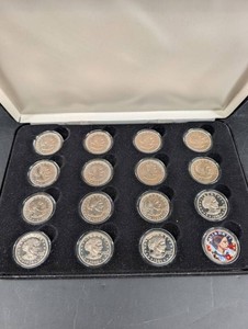 Vintage Susan B. Anthony Dollar Collection - 16-Piece Display Set