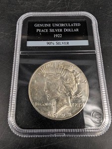 1922 Peace Silver Dollar 90% Silver