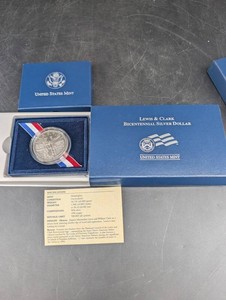 2004 US Mint Lewis & Clark Silver Dollar
