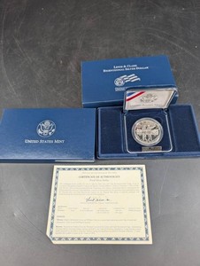 2004 Lewis & Clark Bicentennial Proof Silver Dollar
