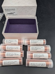 2009 Lincoln Cent Anniversary Roll Set - P&D (Lot of 8)
