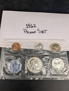 Vintage 1962 U.S. Mint Philadelphia Proof Set