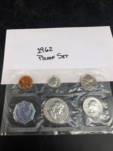 Vintage 1962 United States Proof Set
