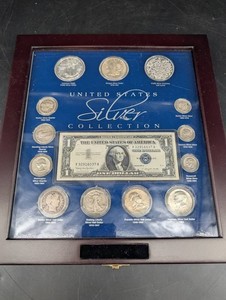 Vintage US Silver Coin & Dollar Collection - 13-Piece