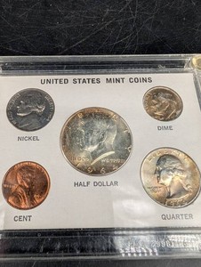 United States Mint 5-Piece Coin Display Set