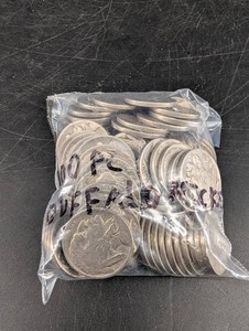 Vintage Buffalo Nickels - Random Dates & Conditions (Lot of 100)