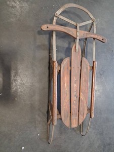 Vintage Wooden Runner Sled