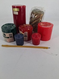 Assorted Scented & Decorative Candles Mixed Lot