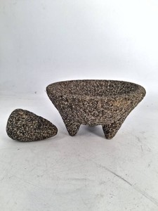 Stone Mortar & Pestle Set