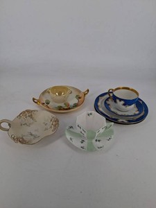 Vintage Shelley, Royal Bayreuth & Hand-Painted China Mixed Lot