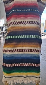 Woven Southwestern-Style Textile 60 X 80 in