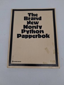 Vintage the Brand New Monty Python Paperback Warner Books
