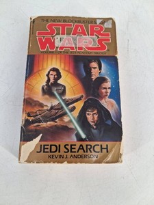 Vintage Star Wars Jedi Search Paperback Kevin J. Anderson