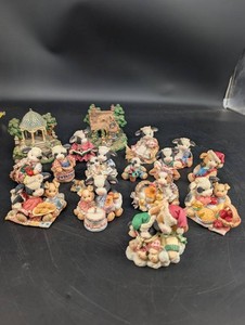 Cow Figurine Collection - Farm & Holiday Scenes Mixed Lot