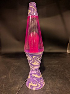 Purple & Pink Marbled Lava Lamp
