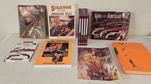 Western Firearms &amp Cowboy History Books Mixed Lot - 11 Books