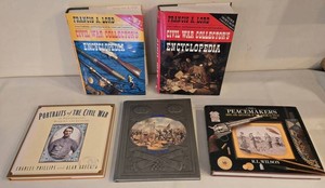 Civil War &amp American West Reference Books - 5-Book Mixed Lot
