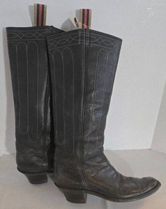 Boot Co. Mens Gray Western Boots Size 14