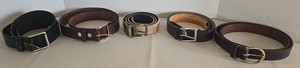 Calvin Klein Mens Belts Mixed Lot of 5