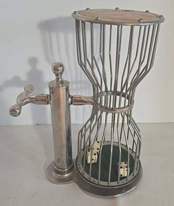 Vintage Chuck-A-Luck Birdcage Dice Game