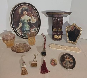 Vintage Pepsi-Cola Advertising & Boudoir Decor Mixed Lot