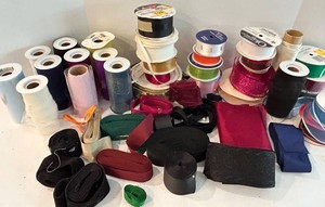 Mixed Lot Decorative Ribbon, Trim & Mesh