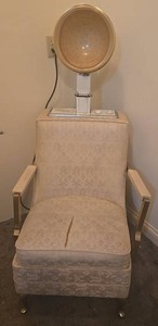 Vintage Salon II Fan Jet Dryer Hairdresser Chair