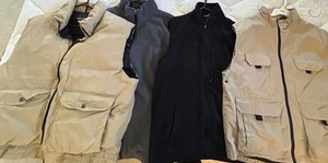 Gander Mountain & L.l.bean Outdoor Vest Mixed Lot of 4