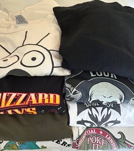 Vintage Graphic T-shirt Mixed Lot - Stanley Desantis, Buzzard Billys (Lot of 6)