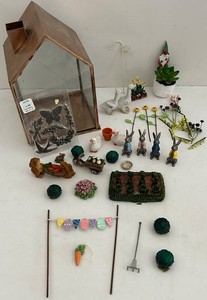 Fairy Garden Terrarium & Miniature Accessories Mixed Lot