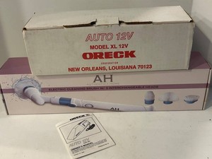 New Oreck XL 1200 Auto 12V Car Vac & AH Electric Cleaning Brush Mixed Lot