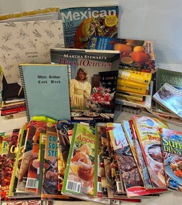 Vintage Cookbook and Recipe Magazine Mixed Lot