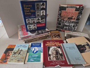 Western History, Frontier &amp Civil War Books Mixed Lot
