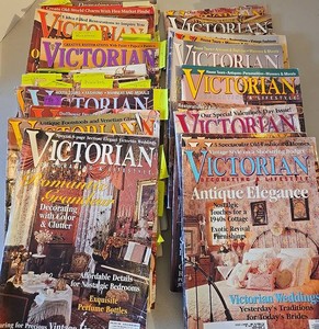 Vintage Victorian Decorating &amp Lifestyle Magazines - Assorted Issues